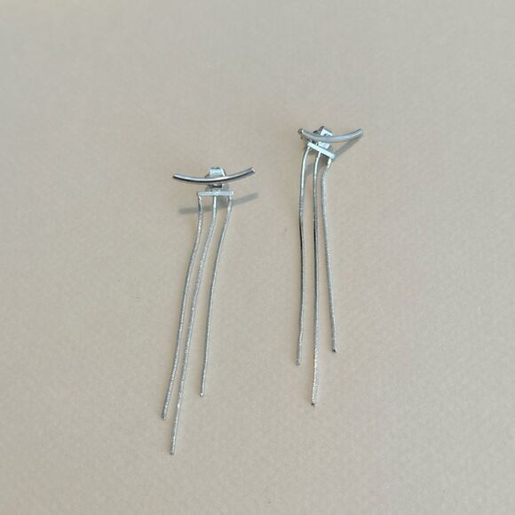 Tassel drop earrings M1041 - Picture 2 of 5